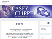 Tablet Screenshot of caseyclipper.com